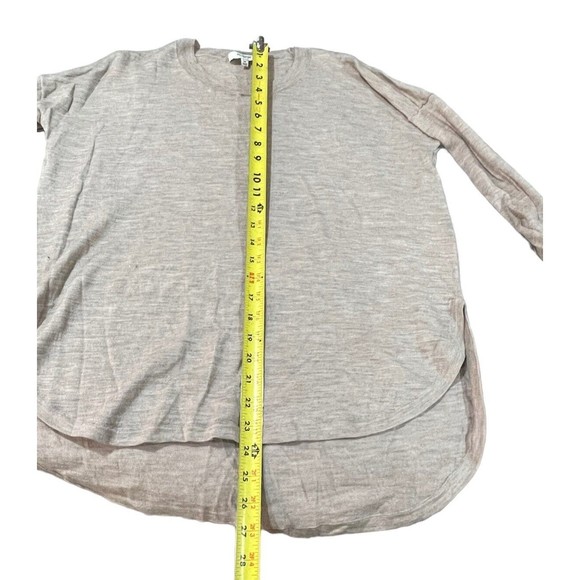 Madewell Northstar Merino Wool Beige Women's Sweater Size‎ Medium B5804 Layering - Picture 4 of 7